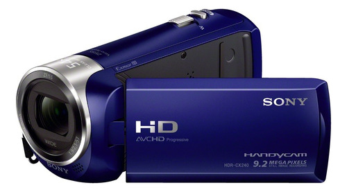 Sony Hdrcx240/lvideo Cámara Con Lcd De 2,7 Pulgadas (azul)