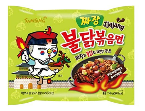 Fideos Ramen Samyang Buldak Jjajang (salsa De Frijoles Negro