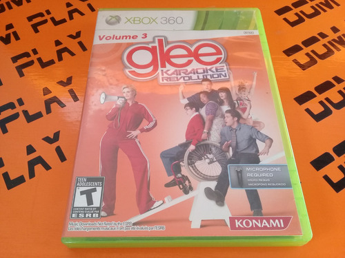 Karaoke Revolution Glee 3 Xbox 360 Físico Envíos Dom Play