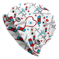 Comprar Gorro Quirurgico Para Enfermera Esteoscopio Corazon Lisa Unitalla