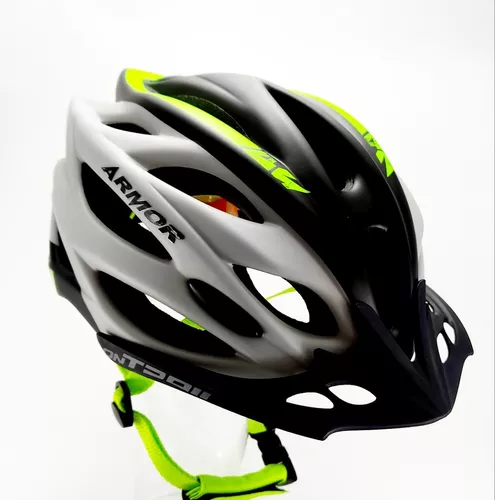 Casco Enduro E2 Gris/Verde Agua, Ciclismo