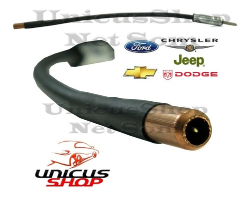 Plug Adaptador Antena Fusion Captiva Chryster Jeep Dodge