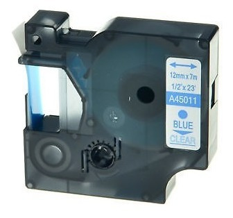 Imagen 5 de 5 de Azul 45011 10pk En La Etiqueta Clara Cinta Para Dymo D1 Labe