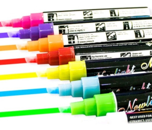Plumones Para Pizarra Publicitaria Led