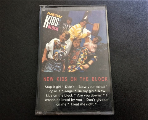 Cassette New Kids On The Block 1986 Stop It Girl Popsicle