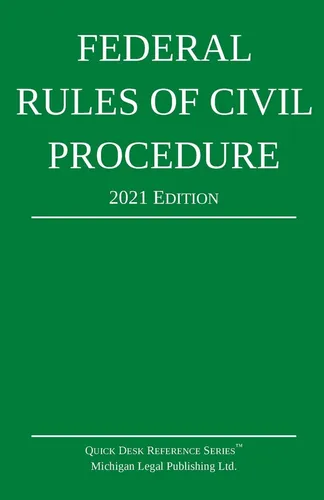 comprar Libro: Reglas Federales De Procedimiento Civil; Edición 2021