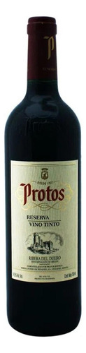 Pack De 2 Vino Tinto Protos Reserva Tinta 750 Ml
