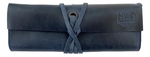 Bolsa De Piel Rústico Lápices, Envoltura De Almacenam...