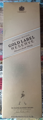 Caja Vacia Johnnie Walker Gold Label Reserve /belgrano