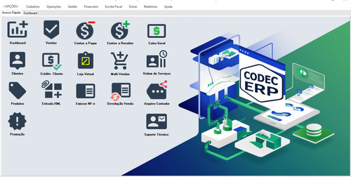 Erp Gestão Comercial Completo Codec | Projeto + Código Fonte