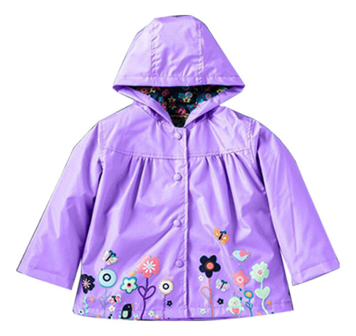 Chaqueta Para Niñas, Impermeable, Impermeable, Ropa De Abrig