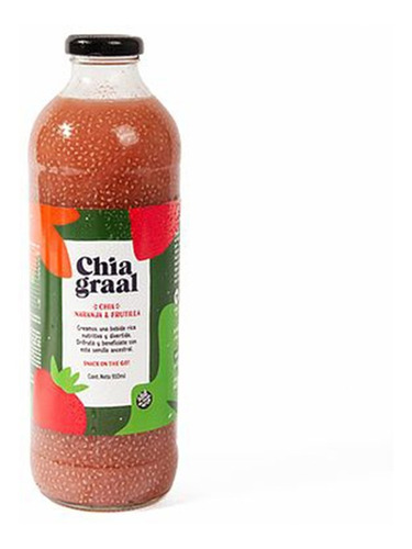 Jugo Chia Graal 910ml Naranja Y Frutilla