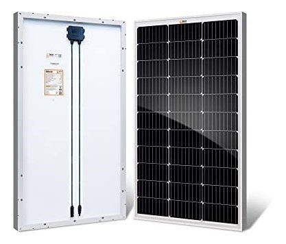 Barra Antivuelco, Rich Solar 100 Watt 12 Volt 9bb Cell Panel