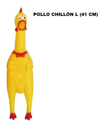  Pollo Chillon Mascota Juguete Sonoro Para Perro 41 Cm