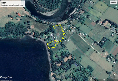 Exclusiva Parcela A Pasos De Llifen, Con Orilla De Playa