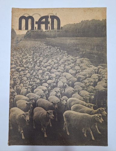 Peronismo Minist. De Agr. Revista Man 1938 N°20 Y 21 Le417