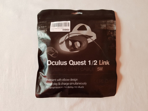 Imagen 4 de 5 de Cable Oculus Link Alternat. Largo ¡5 Metros! - Tipoc A Tipoc