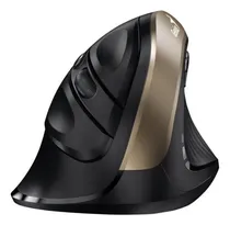 Comprar Mouse Genius Inalambrico Ergonomico Vertical 8250s N- Dorado Color Negro - Dorado
