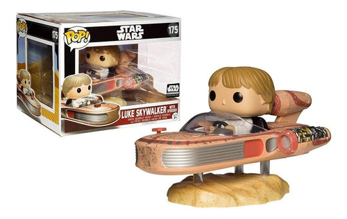 Star Wars Luke Skywalker Con Speeder Pop! Figuras De Contrab