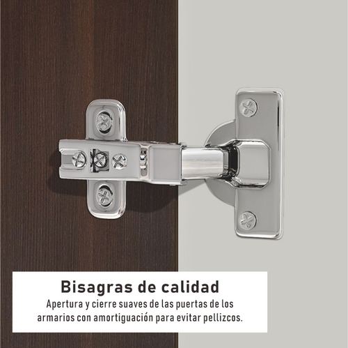 Aparador Organizadores 120cm Credenza De Moderna Con Cajones