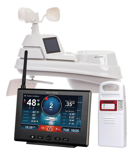 Estación Meteorológica Profesional Con Detector De Luz