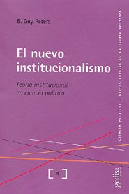 Nuevo Institucionalismo - Peters Guy,b.
