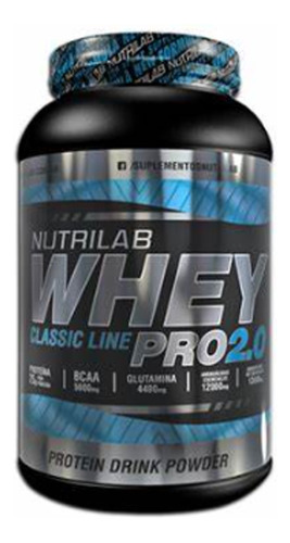 Proteina Whey Pro 2.0 Nutrilab De Suero 1kg