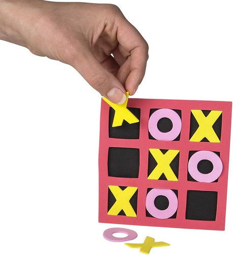 Tic Tac Toe (paquete A Granel De 24) Mini Juegos De Mesa De