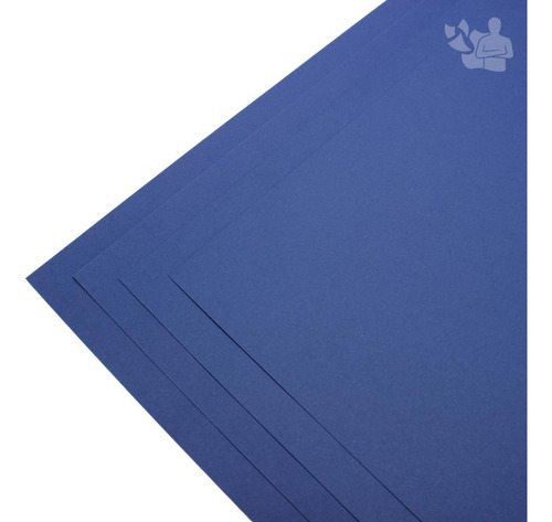 Papel Color Plus 180g A3 Toronto (azul Escuro) 10 Folhas