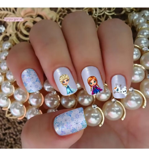 Esmalte Disney Frozen Nail Art Studio Cor Azul-turquesa