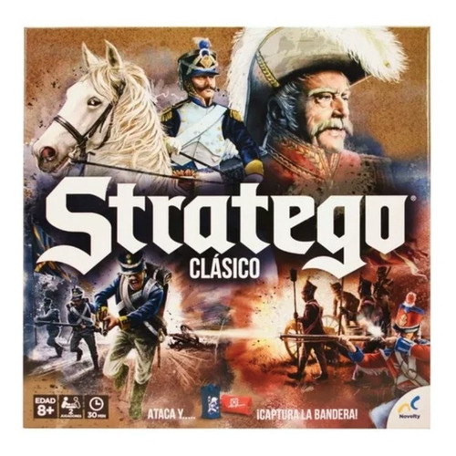 Juego De Mesa Novelty Corp Stratego Clasico +8