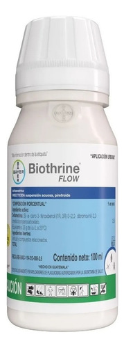Insecticida Biothrine Flow 100 Ml Concentrado Pulgas Alacrán