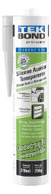 Silicone Acetico Transparente 256g Tekbond