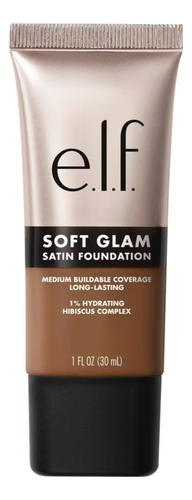 E.l.f Soft Glam Satin Base Para Maquillaje 1.0 Fl Oz 54 Deep Neutral