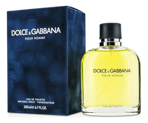 Perfume Dolce Y Gabbana Pour Homme Eau De Toilette 200 Ml