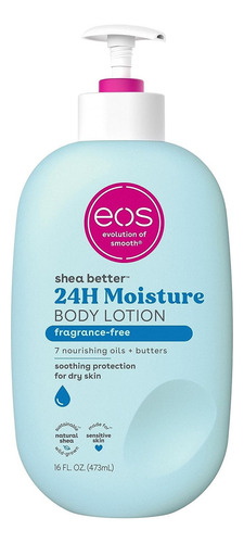 Eos Loción Corporal Shea Better Sin Fragancia Hidrata 24 Hrs Sin Fragancia