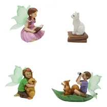 Comprar 4 Piezas Garden Hadas De Hadas En Miniatura Figuras De Hadas
