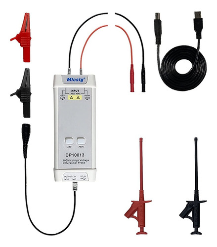 Punta Atenuadora Osciloscopio Micsig Dp10013 1300 V 100 Mhz