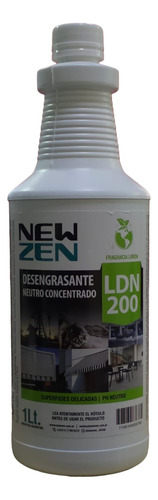 Desengrasante Neutro Concentrado New Zen 1l Ldn200 Limon