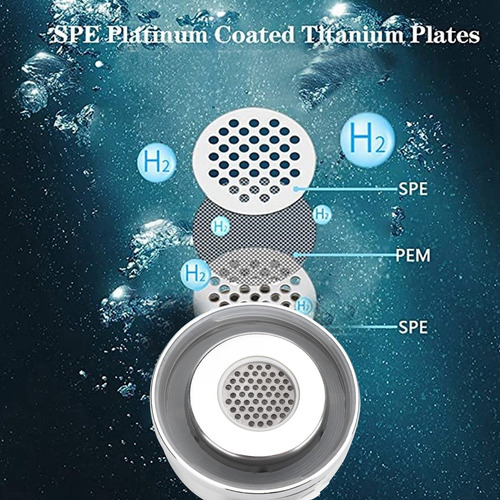 Botella De Agua Generador Hidrógeno Con Tecnología Spe 380ml