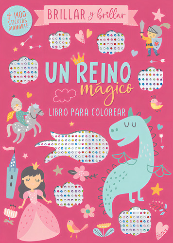Un Reino Magico: Libro Para Colorear, De Aa.vv., Vol. 1. Editorial Panini España S.a., Tapa Blanda En Español