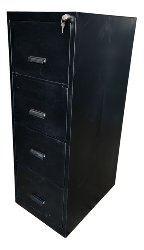 Fichero/cajonera P/herramientas Negro Restaurado 133x79x49 Negro (Usado)