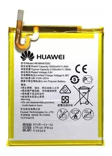 Bateria Hb396481ebc Huawei Honor 5x, Huawei G8, Gx8, G7 Plus