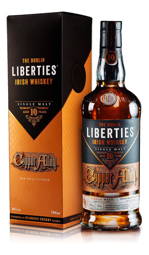 Whisky Liberties 10 Años Single Malt Oloroso Sherry 46% Abv