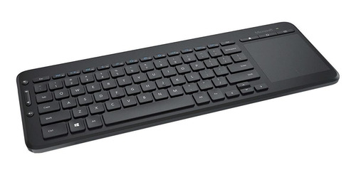 Imagen 3 de 3 de Teclado inalámbrico Microsoft N9Z All-in-One QWERTY español color negro