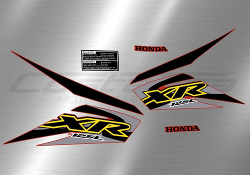 Calcos Honda Xr 125 L Año 2011/15 Diseño Original Laminadas