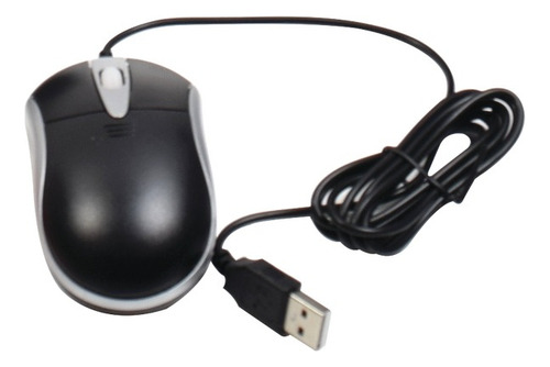 Mouse Usb Para Dvr Nvr Hikvision 102600256 Color Negro/gris