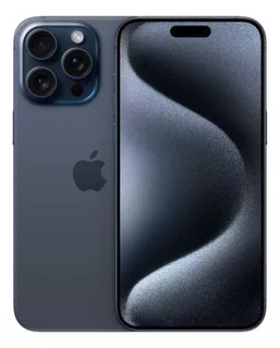 Apple iPhone 15 Pro Max 5g 256gb Dual Sim (nano-sim Y Esim) Titanio Azul