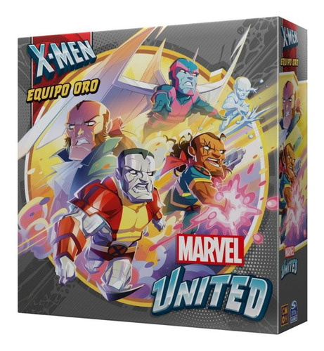 Juego De Mesa Marvel United X-men Equipo Oro Expansión Nuevo