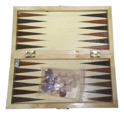 Backgammon De Madera Z2865 Milouhobbies